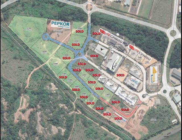 2,502M² VACANT LAND SOLD IN RIVERSIDE INDUSTRIAL PARK